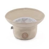 Taupe Cotton Canvas Bucket Hat: Available in Toddler & Kids Sizes - Cubs & Co.