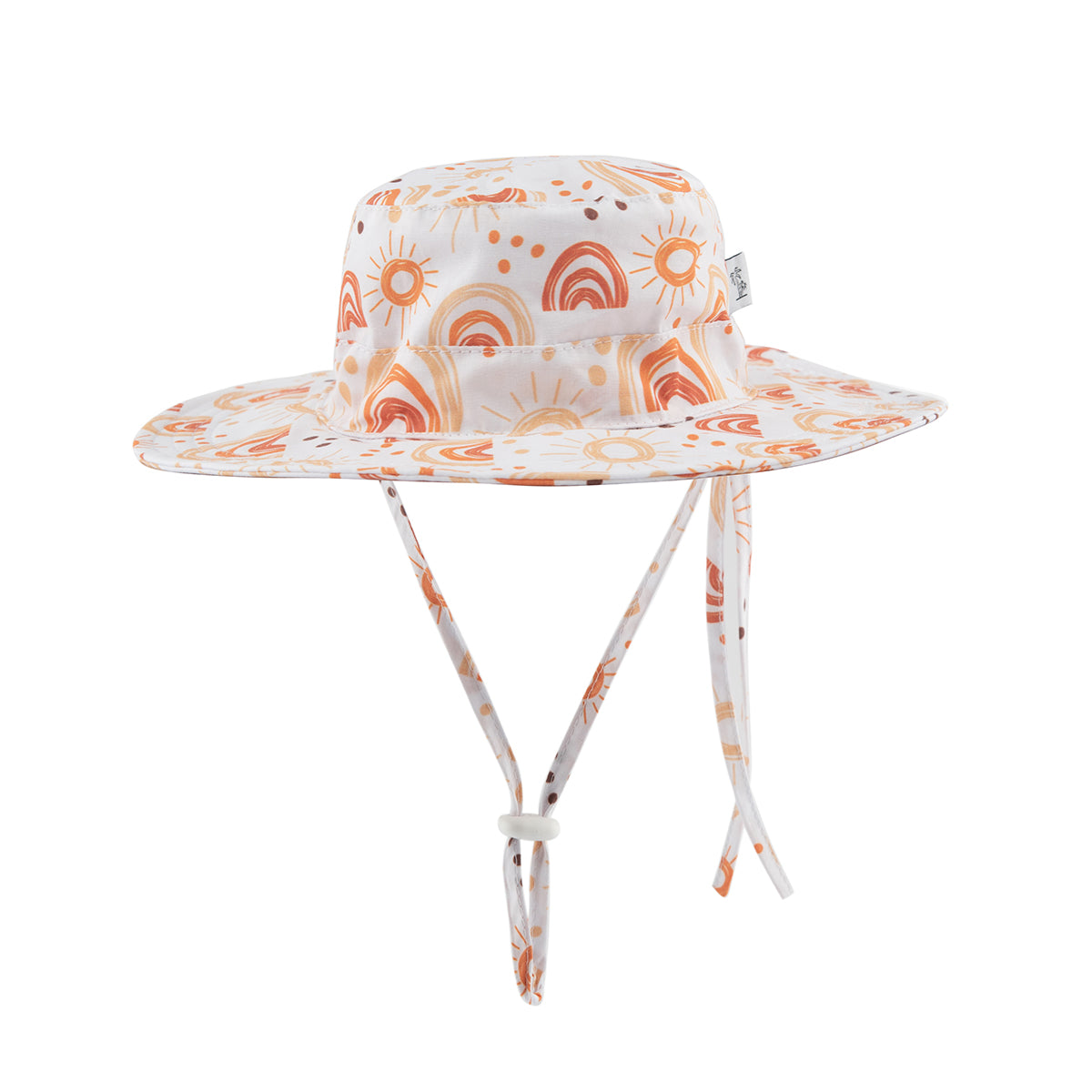 Sunshine & Rainbows Bucket Hat: Available in Newborn & Baby Sizes - Cubs & Co.