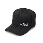 Black baseball cap with Mama for women. Cubs & Co. Australia