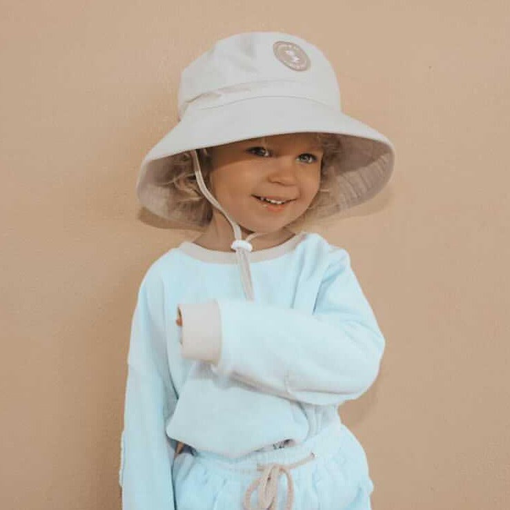 kids wide brim summer bucket hat cubs and co Sydney