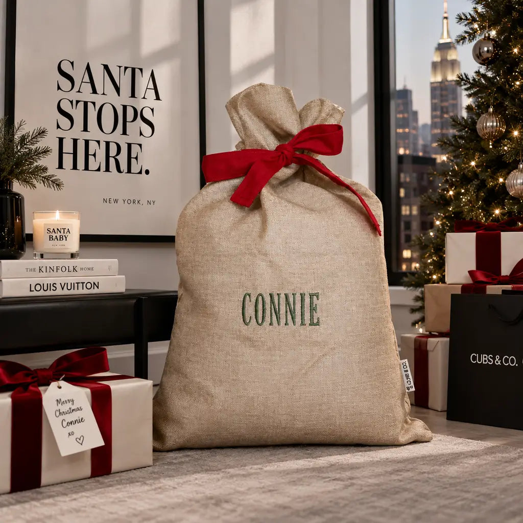 Santa Sacks That Make Christmas Morning Personal