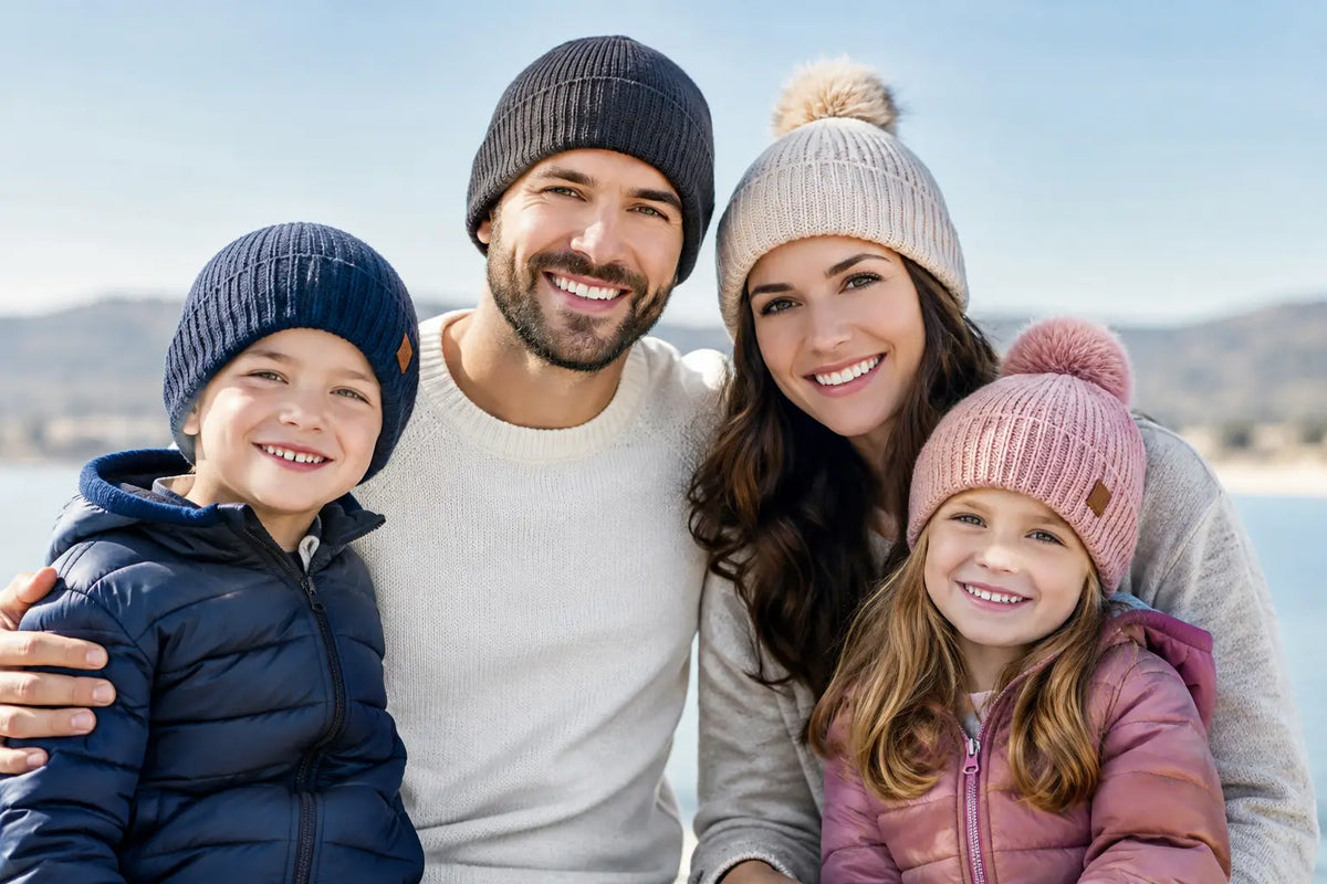 Matching Hats for Whole Family, Made Personal