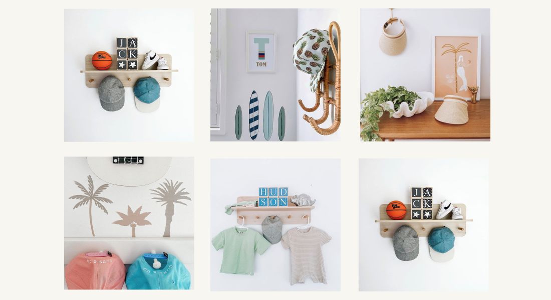 Kmart Hat Racks Organise & Display Your Hat Collection in Style: Top Hat Storage Ideas ...