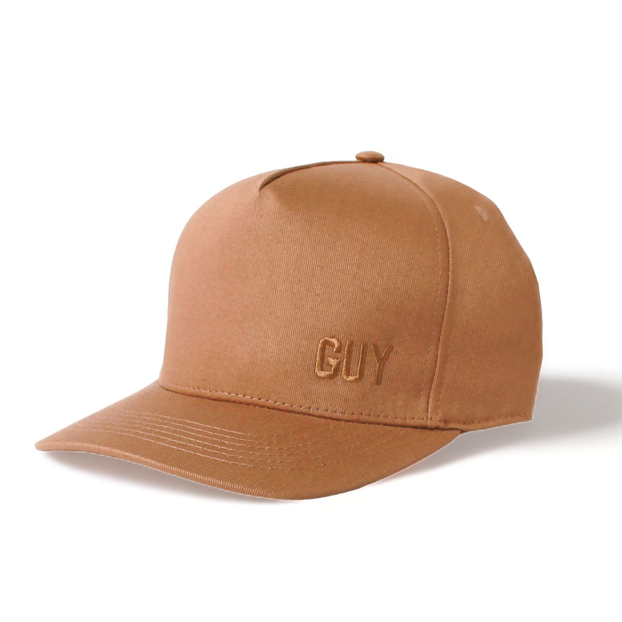 personalised customised brown / mocha snapback hat for kids and adults