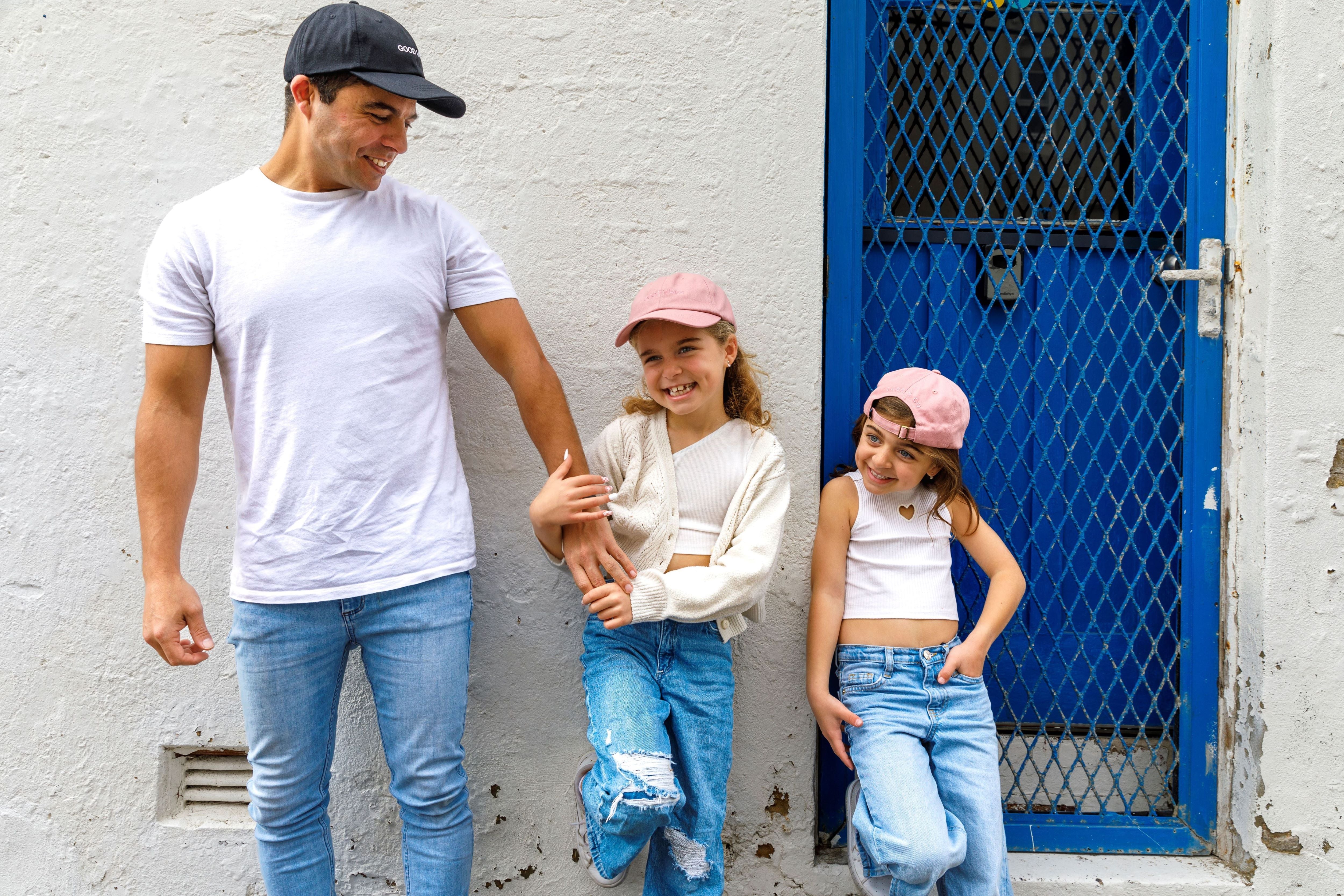 matching father and daughter snapback hats