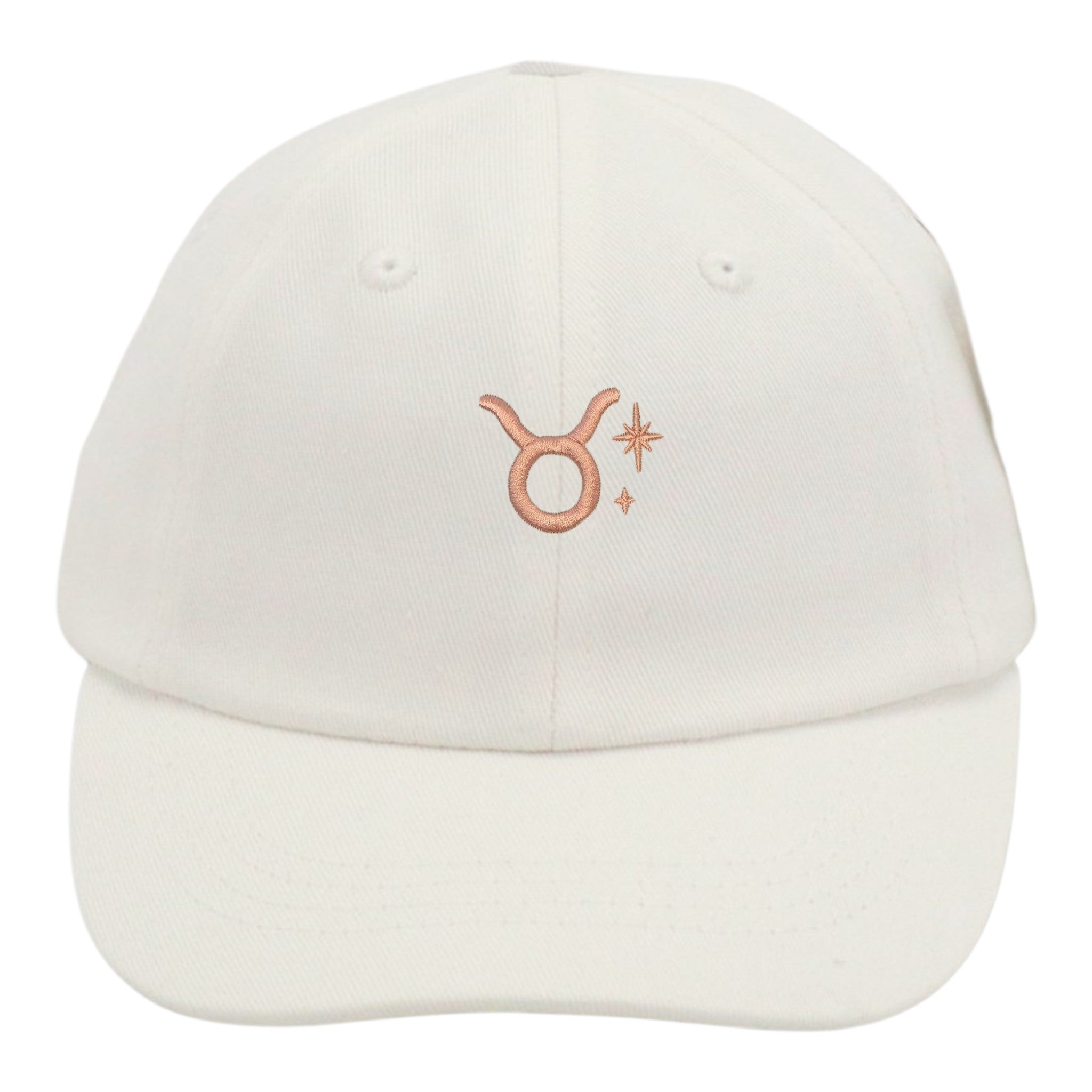 Star Sign Cap Zodiac Sign White Cotton Dad Cap | Kids & Adults | Cubs & Co.