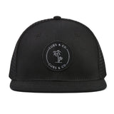 Black trucker hat for babies, toddlers, kids and adults. Cubs & Co. Australia