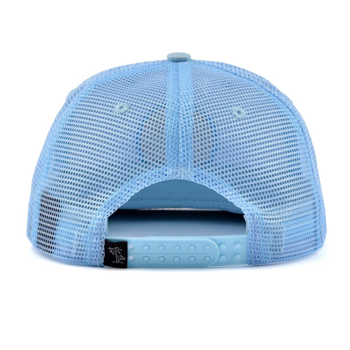 Blue trucker hat for babies, toddlers, kids and adults. Cubs & Co. Australia