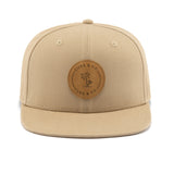 cubs and co signature tan snapback hat for baby, kids and adults