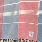 Turkish Style 100% Cotton Beach Towel | Red - Cubs & Co.