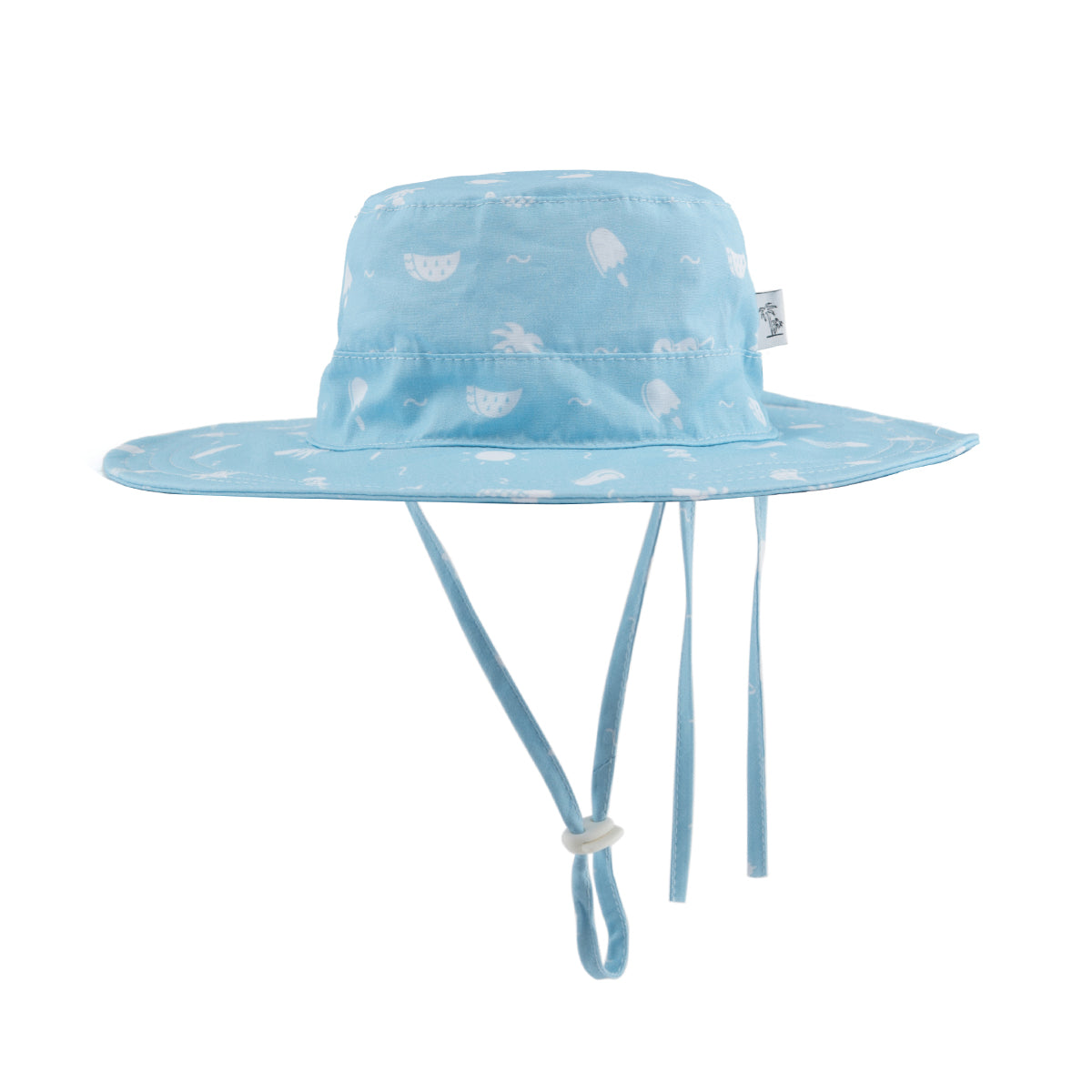 Summer Blues Bucket Hat: Available in Newborn & Baby Sizes - Cubs & Co.