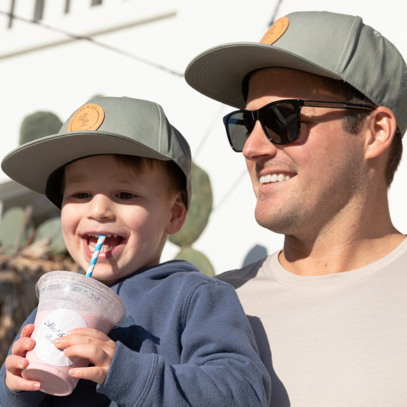 Baby and dad matching 2024 snapbacks