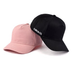 Matching pink and black baseball caps for babies, toddlers, kids, men and women. Cubs & Co. Australia