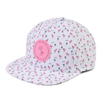 Kids pink flamingo snapback hat. Cubs & Co. Australia.