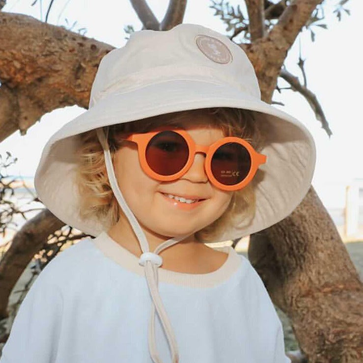 kids orange uv 400 sunglasses cubs and co Sydney