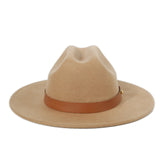 Caramel Wool Fedora - Matching Kids & Adult Sizes - Cubs & Co.